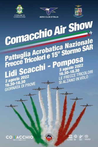 FRECCE TRICOLORI 2 - 3 AGOSTO 2022 LIDI DI COMACCHIO